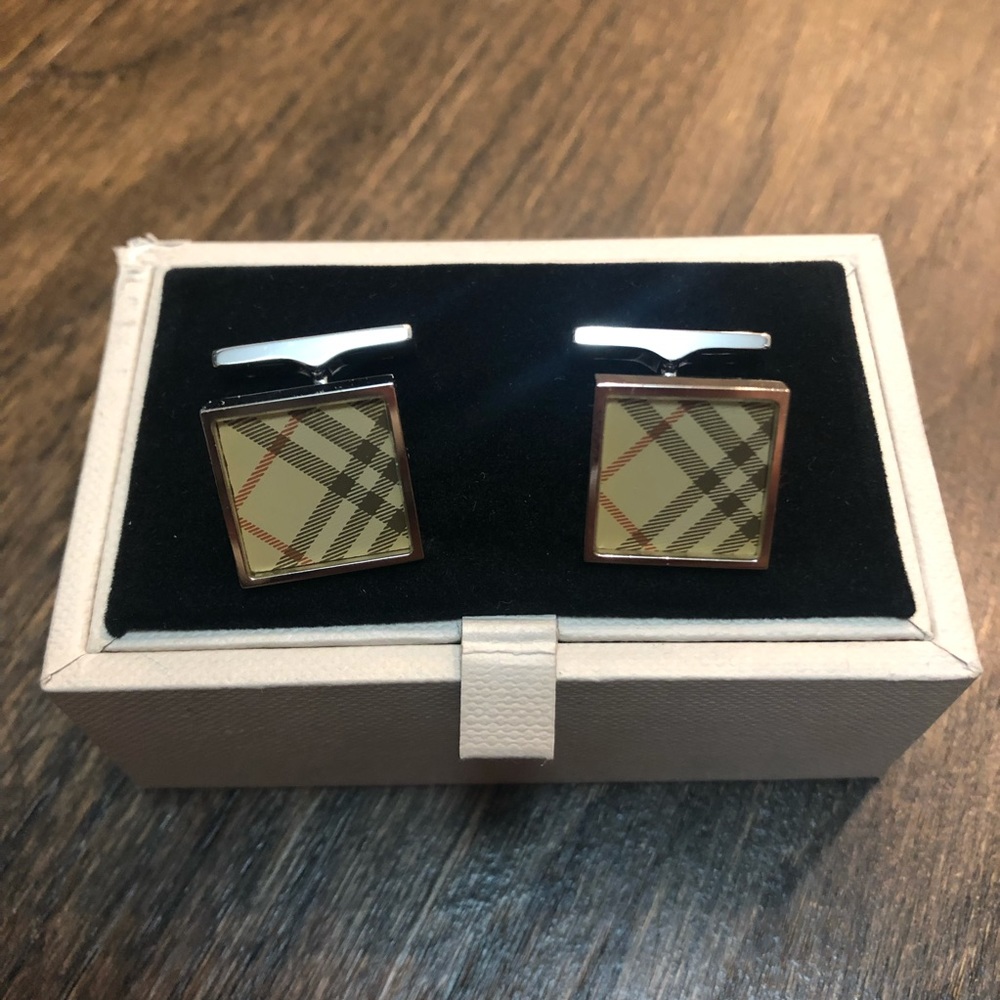 Burberry cufflinks